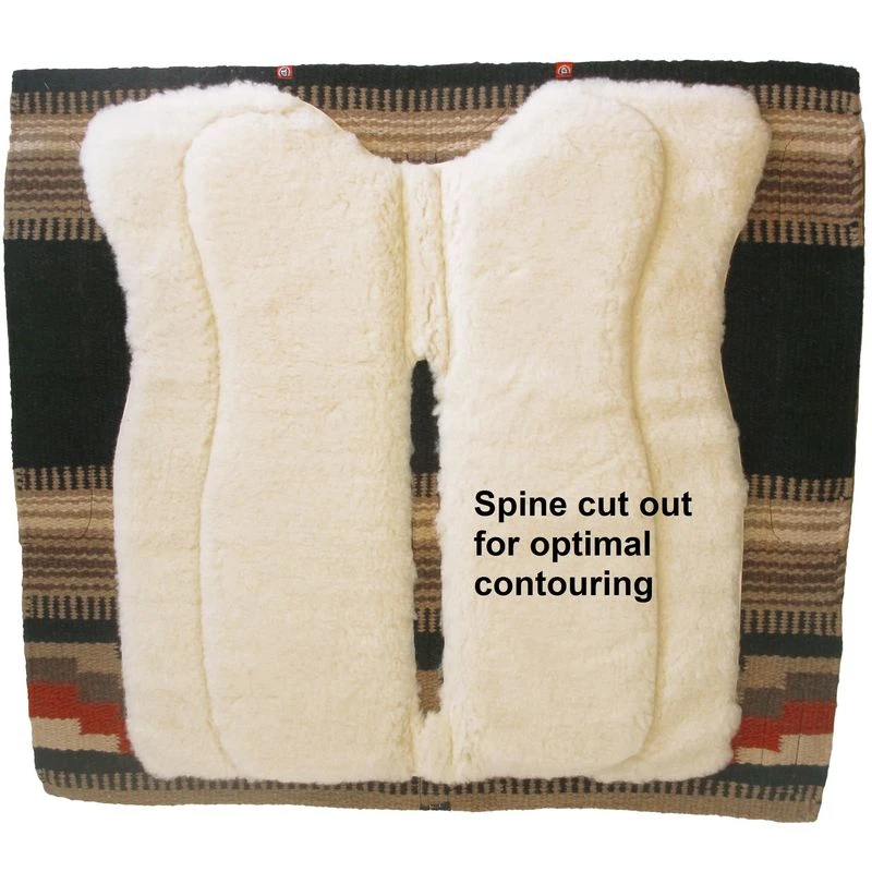 T3 WoolBack Extreme Pro Impact Woven Pad - LaMancha 2 4 T3 WoolBack Extreme Pro Impact Woven Pad - LaMancha 2 - Image 2