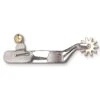 Toklat 3/4" Smooth Band Large Rowel Spur - Stainless Steel -Equestrian Supplies Shop 677210 800 800