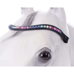 Horze Magic Carousel II Colorful Browband - Black