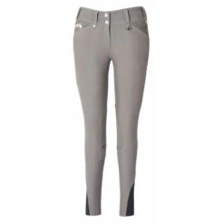 Equine Couture Women's Blakely Knee Patch Breeches - Charcoal