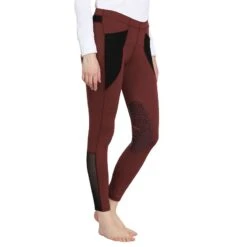 TuffRider Women's Tatum Tights - Wine/Black 7 TuffRider Women's Tatum Tights - Wine/Black -Equestrian Supplies Shop 678861 800 800