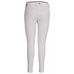 TuffRider Women's Sprint Knee Patch Breeches - White/Black 6 TuffRider Women's Sprint Knee Patch Breeches - White/Black -Equestrian Supplies Shop 679308 800 800