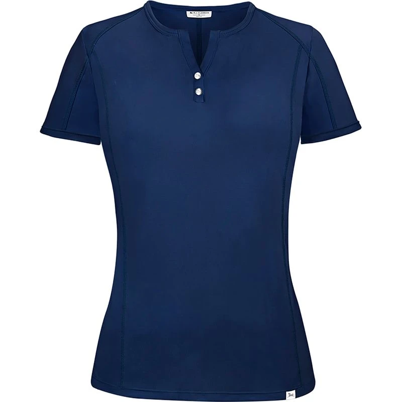 RJ Classics Women's Liza Short Sleeve Tech Tee Shirt - Navy 3 RJ Classics Women's Liza Short Sleeve Tech Tee Shirt - Navy