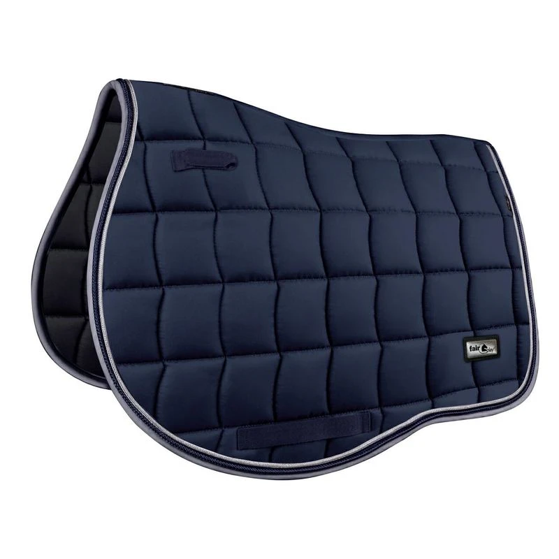 Fair Play Xavier Jump Saddle Pad - Navy 3 Fair Play Xavier Jump Saddle Pad - Navy