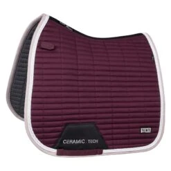 Fair Play Quartz Ceramic Dressage Saddle Pad - Plum