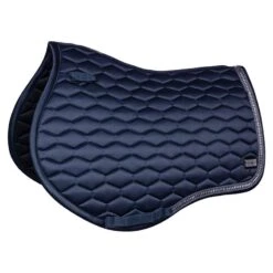 Fair Play Hexagon Arrow Jump Saddle Pad - Navy