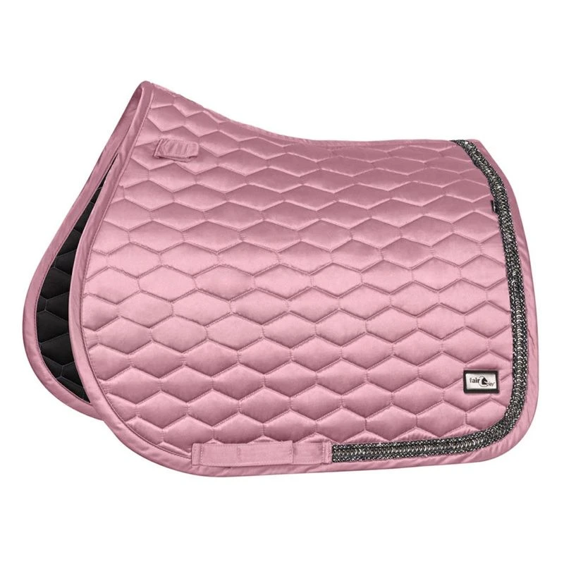 Fair Play Hexagon Arrow All Purpose Saddle Pad - Dusty Pink 3 Fair Play Hexagon Arrow All Purpose Saddle Pad - Dusty Pink