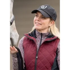 Kerrits Women's Full Motion Quilted Vest - Sangria -Equestrian Supplies Shop 682403 800 800
