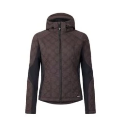 Kerrits Women's Bit By Bit Quilted Jacket - Java