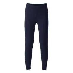 Kerrits Kids' Power Stretch Knee Patch Pocket Tights - Ink