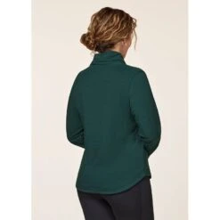 EQL Women's Weekender Wrap Neck Top - Hunter -Equestrian Supplies Shop 687794 800 800