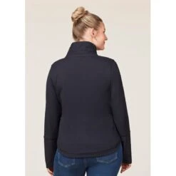 EQL Women's Weekender Wrap Neck Top - Black -Equestrian Supplies Shop 687830 800 800
