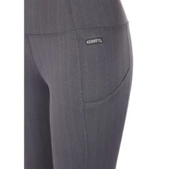 Kerrits Women's Fleece Lite II Knee Patch Tights - Peppercorn Herringbone 9 Kerrits Women's Fleece Lite II Knee Patch Tights - Peppercorn Herringbone -Equestrian Supplies Shop 688595 800 800