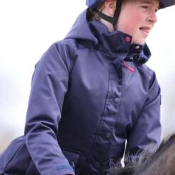 Shires Aubrion Kids' Palisade Waterproof Coat - Ink 13 Shires Aubrion Kids' Palisade Waterproof Coat - Ink -Equestrian Supplies Shop 690102 800 800