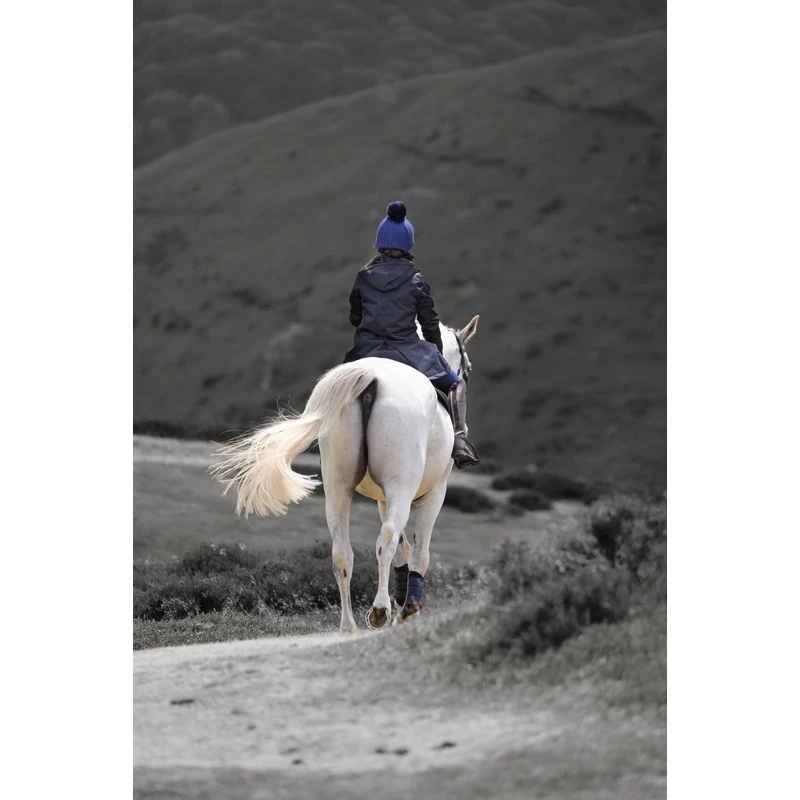 Shires Aubrion Women's Halcyon Long Waterproof Coat - Black 9 Shires Aubrion Women's Halcyon Long Waterproof Coat - Black - Image 7