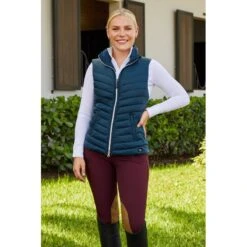 RJ Classics Women's Chloe Wind Defense Vest - Ocean Blue -Equestrian Supplies Shop 691027 800 800