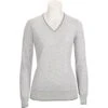 RJ Classics Women's Natalie V-Neck Sweater - Light Grey Heather 2 RJ Classics Women's Natalie V-Neck Sweater - Light Grey Heather -Equestrian Supplies Shop 691164 800 800