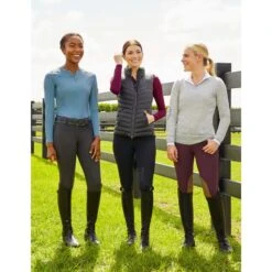 RJ Classics Women's Natalie V-Neck Sweater - Light Grey Heather -Equestrian Supplies Shop 691168 800 800