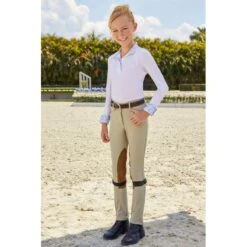 RJ Classics Kids' Maddie Jr 37.5 Show Shirt - White/Unicorns -Equestrian Supplies Shop 691265 800 800
