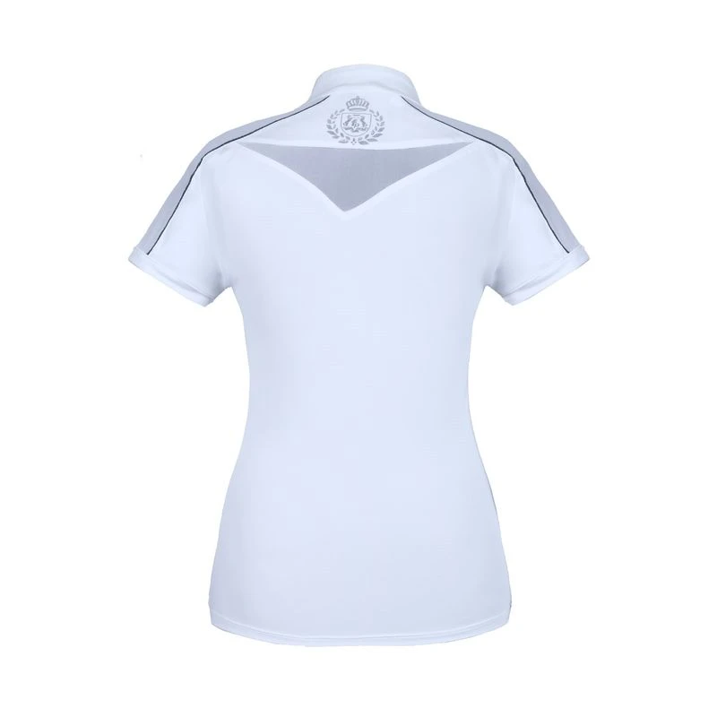 Fair Play Women's Claire Short Sleeve Competition Shirt - White 4 Fair Play Women's Claire Short Sleeve Competition Shirt - White - Image 2