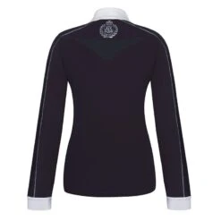 Fair Play Women's Claire Long Sleeve Competition Shirt - Black/White -Equestrian Supplies Shop 692953 800 800
