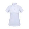 Fair Play Women's Justine Short Sleeve Compeition Shirt - White -Equestrian Supplies Shop 692984 800 800