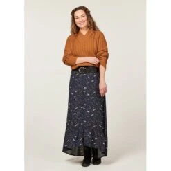 EQL Women's Brittany Cable Knit V-Neck Sweater - Spice 11 EQL Women's Brittany Cable Knit V-Neck Sweater - Spice -Equestrian Supplies Shop 694398 800 800