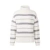 EQL Women's Railway Stripe Sweater - Soft White/Black 1 EQL Women's Railway Stripe Sweater - Soft White/Black -Equestrian Supplies Shop 694413 800 800
