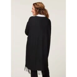 EQL Women's Bits & Fringe Cardigan - Black/Sterling -Equestrian Supplies Shop 694501 800 800