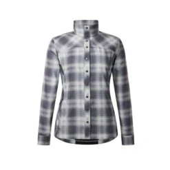 Kerrits Women's Not Just A Barn Shirt - Peppercorn Plaid