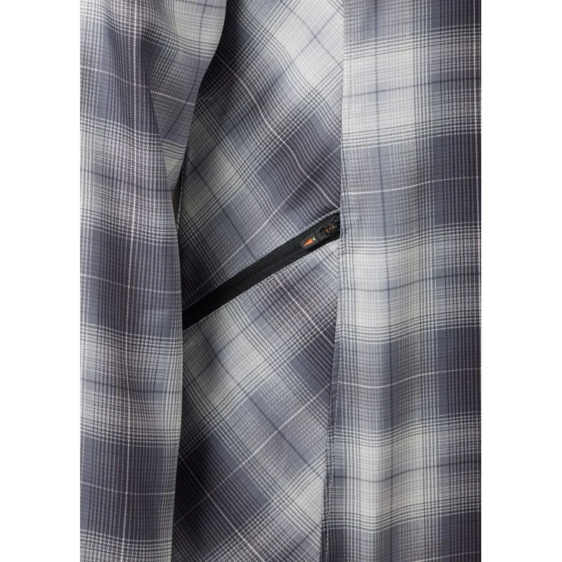 Kerrits Women's Not Just A Barn Shirt - Peppercorn Plaid 7 Kerrits Women's Not Just A Barn Shirt - Peppercorn Plaid - Image 5