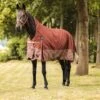 Horze Avalanche Medium Weight Turnout Blanket 150g - Smoked Paprika -Equestrian Supplies Shop 695132 800 800