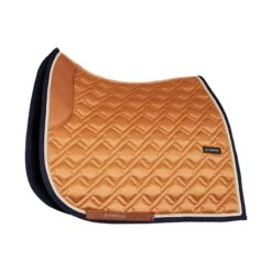 B Vertigo Evolve Dressage Pad W/Anti Slip Padding - Leather Brown