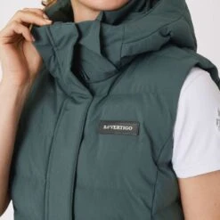 B Vertigo Women's Celeste Waterproof Vest - Jungle Green -Equestrian Supplies Shop 696834 800 800