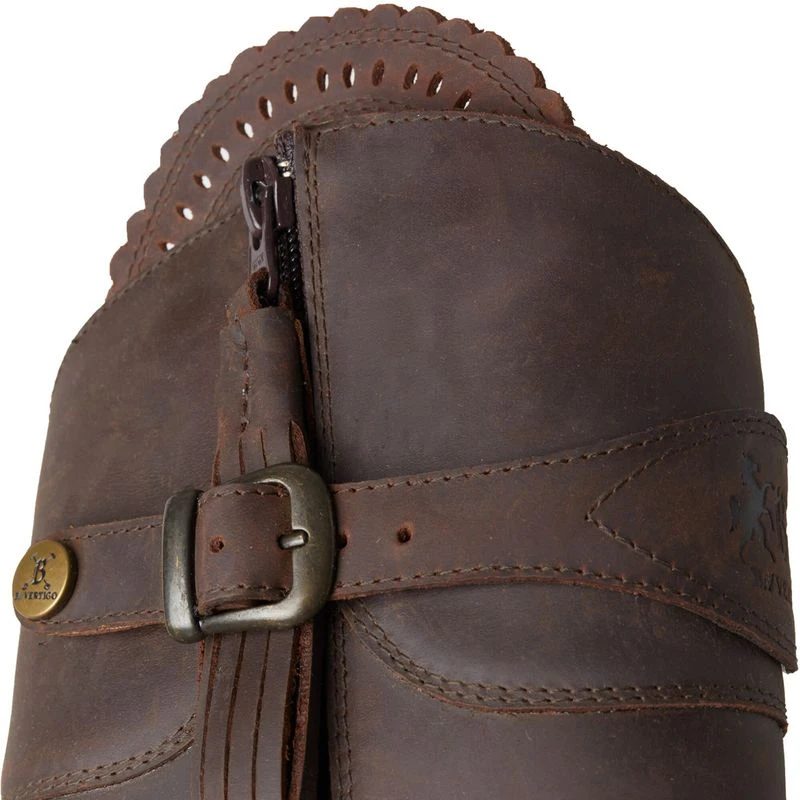 B Vertigo Women's Ashley Waterproof Tall Riding Boots - Brown 4 B Vertigo Women's Ashley Waterproof Tall Riding Boots - Brown - Image 2