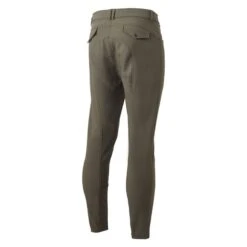 B Vertigo Men's Damien Thermo Silicone Full Seat Breeches - Major Brown