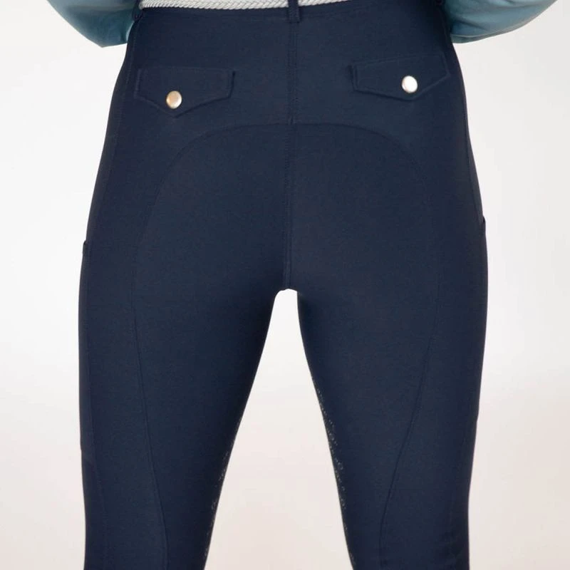 Romfh Women's Vida Full Grip Pull On Tights - Dark Navy 4 Romfh Women's Vida Full Grip Pull On Tights - Dark Navy - Image 2