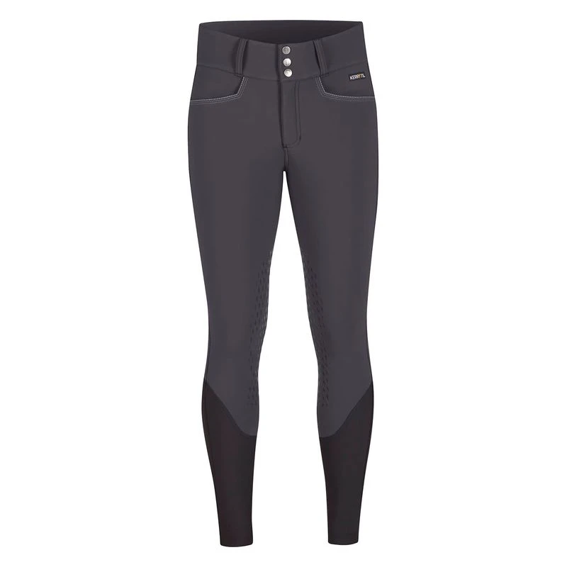 Kerrits Women's Arena K-Pro Knee Patch Breeches - Peppercorn 3 Kerrits Women's Arena K-Pro Knee Patch Breeches - Peppercorn