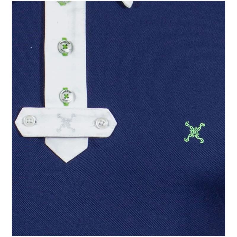 Tredstep Men's Short Sleeve Competition Shirt - Navy 5 Tredstep Men's Short Sleeve Competition Shirt - Navy - Image 3