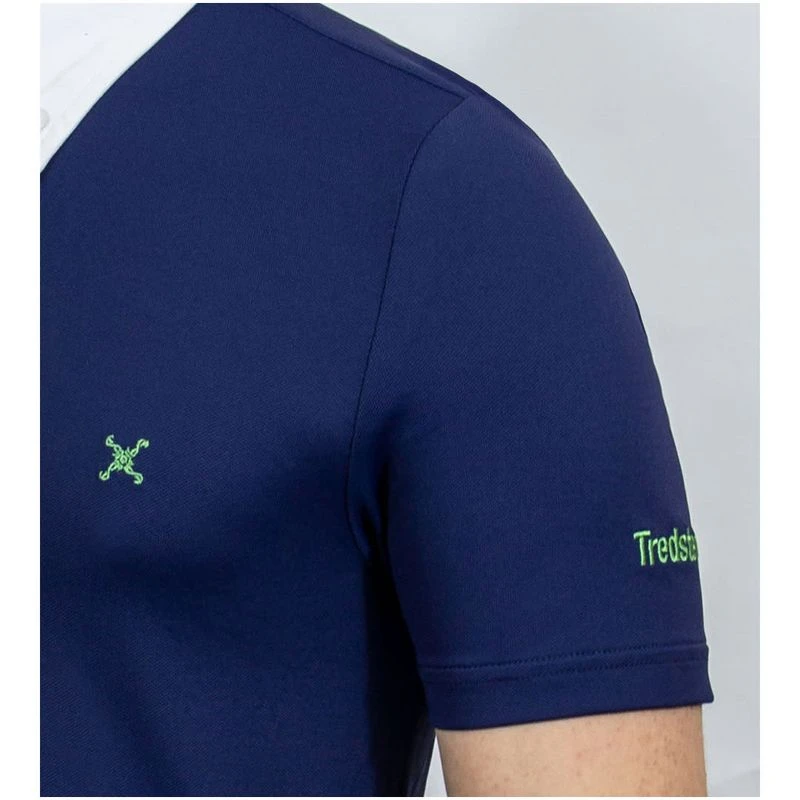 Tredstep Men's Short Sleeve Competition Shirt - Navy 6 Tredstep Men's Short Sleeve Competition Shirt - Navy - Image 4
