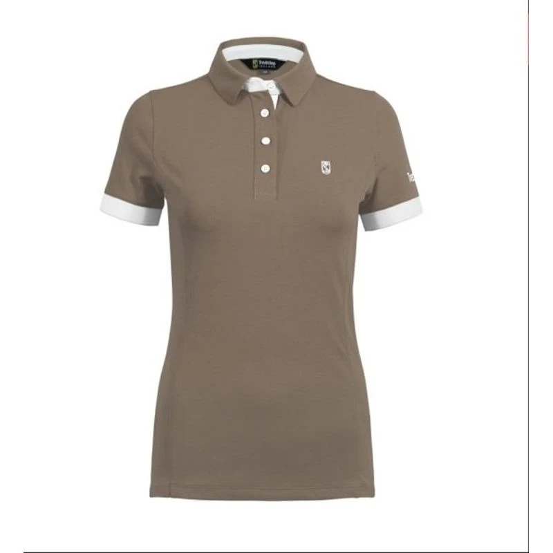 Tredstep Women's Performance Polo - Desert Taupe 3 Tredstep Women's Performance Polo - Desert Taupe