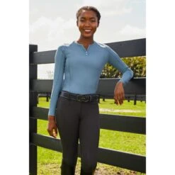 RJ Classics Women's Zoey Tech Long Sleeve Shirt - Faded Denim 8 RJ Classics Women's Zoey Tech Long Sleeve Shirt - Faded Denim -Equestrian Supplies Shop 708064 800 800