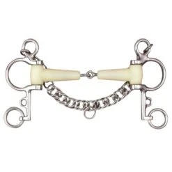 Happy Mouth Bits Jointed Pelham - Stainless Steel