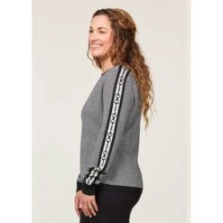 EQL Women's Snaffle Stripe Sweater - Black/White Herringbone 11 EQL Women's Snaffle Stripe Sweater - Black/White Herringbone -Equestrian Supplies Shop 711473 800 800
